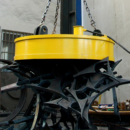 Électroaimant de levage à commutation électrique - Shandong Tavol Machinery Co.,Ltd - pour grue / à ferraille / circulaire