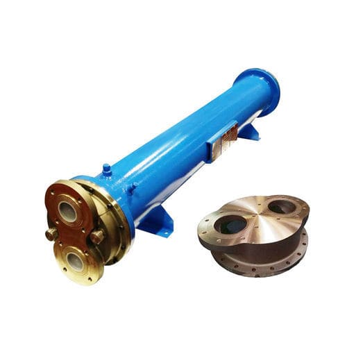 Condenseur en bronze - Onda - à tubes et calandre / pour applications marines