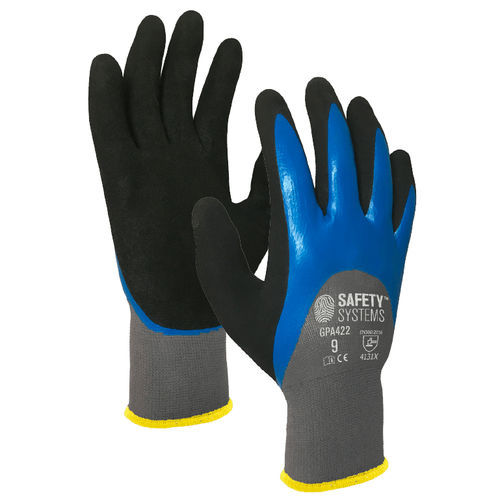 Gant de sécurité de manutention - GPA422 - Lanzi Srl | Safety Systems - de protection mécanique / résistant à l'huile / en nitrile