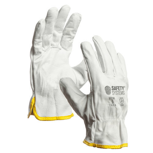 Gant de sécurité de manutention - GT214 - Lanzi Srl | Safety Systems - de protection mécanique / résistant à l'huile / en fleur de bovin