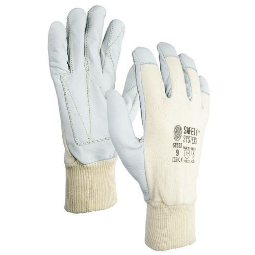 Gant de sécurité de manutention - GT533 - Lanzi Srl | Safety Systems - de protection mécanique / antichaleur / en fleur de bovin