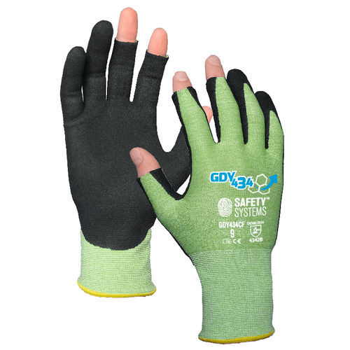 Gant de sécurité de manutention - GDY434CF - Lanzi Srl | Safety Systems - anticoupure / résistant à l'huile / en mousse de polyuréthane