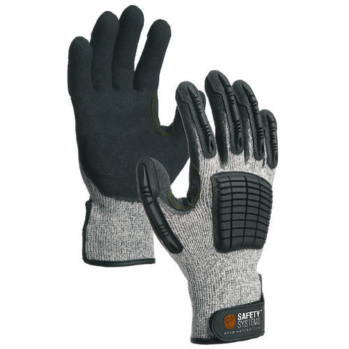 Gant de sécurité de travail - GDY438VI - Lanzi Srl | Safety Systems - de protection mécanique / en nitrile / en maille