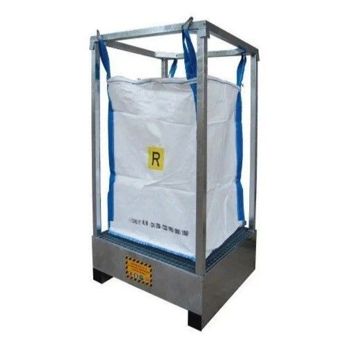 Support pour big bag - BV500RZ - Ricomi srl - en acier galvanisé / vertical / au sol