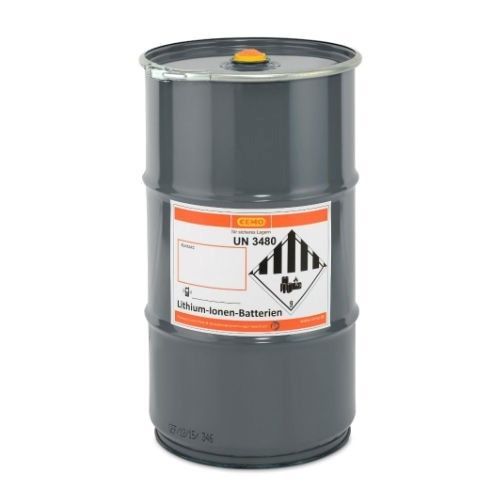 Fût homologué UN - 11200 - Ricomi srl - de récupération pour batteries usagées / pour produits dangereux