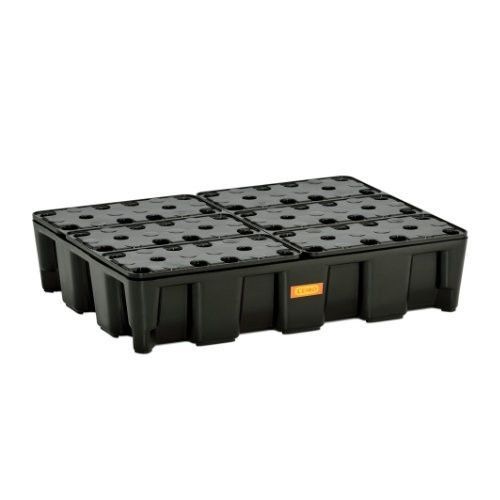 Bac de rétention en polyéthylène - 10889 - Ricomi srl - gerbable / pour palette / haute résistance chimique