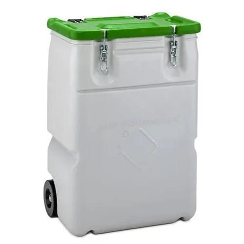 Conteneur à déchets en plastique - 11456 - Ricomi srl - à chargement latéral / pour déchets industriels / pour déchets dangereux