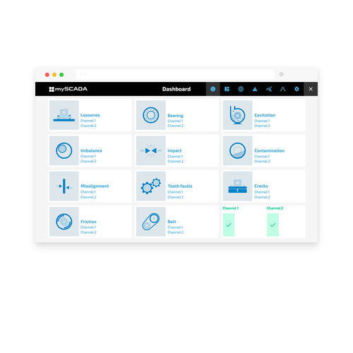 Logiciel de supervision - MYCMS - mySCADA Technologies s.r.o. - de calibration / de tableau de bord / pour la surveillance d'état de machine
