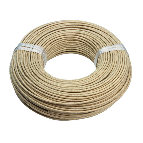Fil électrique isolé - GN1000 - Shanghai Shenyuan High Temperature wire Co., Ltd - en fibre de verre / souple / multibrin