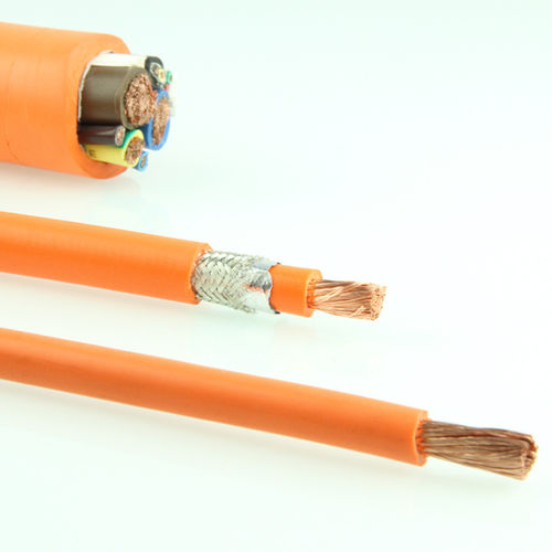 Fil électrique en cuivre - EV / EVP series - Shanghai Shenyuan High Temperature wire Co., Ltd - en thermoplastique / en TPE / souple