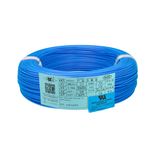 Fil électrique isolé - UL1213 series - Shanghai Shenyuan High Temperature wire Co., Ltd - en cuivre / en PTFE / souple