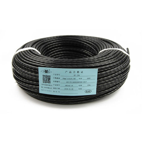 Fil électrique isolé - AF250 / AF250X series - Shanghai Shenyuan High Temperature wire Co., Ltd - en cuivre / souple / multibrin