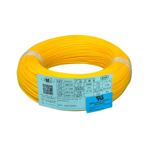 Fil électrique isolé - UL1707 series - Shanghai Shenyuan High Temperature wire Co., Ltd - en cuivre / souple / multibrin