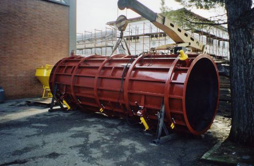 Coffrage circulaire - CSC SRL - de poteaux / grande hauteur