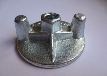 Écrou hexagonal - CSC SRL - cylindrique / à oreilles / en métal