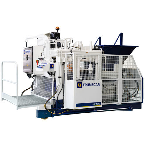 Machine de fabrication de blocs mobile - MP series - Frumecar - en béton / automatique