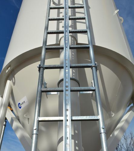 Silo mobile - Kurz Silo systeme - à fond conique / soudé / à usage général