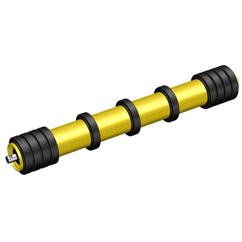 Rouleau de convoyeur libre - Hebei Joyroll Conveyor Machinery Co., Ltd. - en polyéthylène / en métal / en polyéthylène haute densité (PEHD)