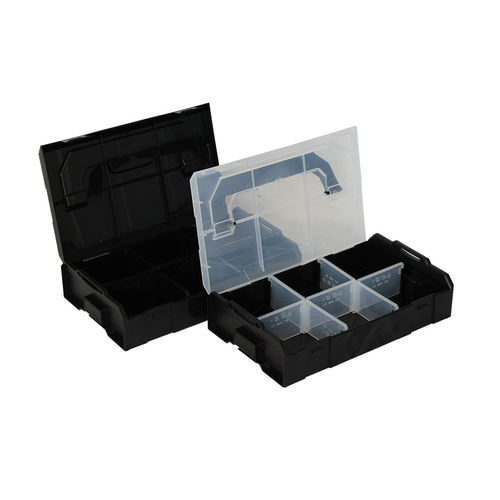 Boîte d'emballage en plastique - L-BOXX Mini - BS Systems GmbH & Co. KG - pour petites pièces / sur mesure