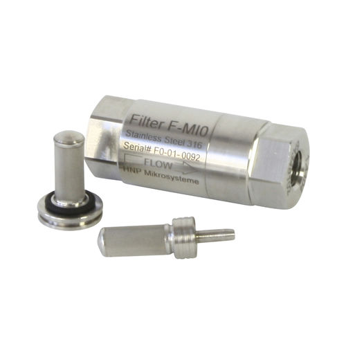 Filtre à liquide - F-MI0 - HNP Mikrosysteme GmbH - en maille métallique / d'aspiration / pour pompe