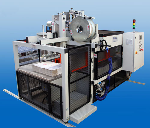 Cercleuse de paquets - ISM 300 – ISM 600 - OFFICINA MECCANICA SESTESE S.p.A. - automatique / pour carton ondulé / verticale