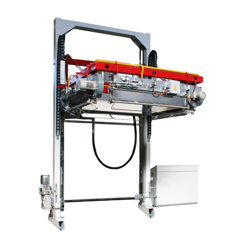 Housseuse sous film rétractable - FT 55 - OFFICINA MECCANICA SESTESE S.p.A. - automatique / de sacs / pour récipients en verre