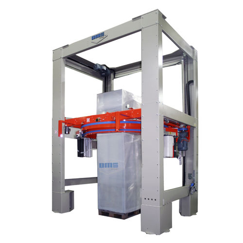 Banderoleuse avec couronne tournante - AVR 900 - OFFICINA MECCANICA SESTESE S.p.A. - automatique / de sacs / pour bouteilles en plastiques