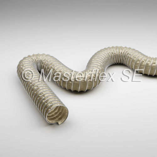 Tuyau flexible pour produits chimiques - Master-Clip PTFE - Masterduct Brasil - pour gaz / pour gaz d'échappement / pour air chaud