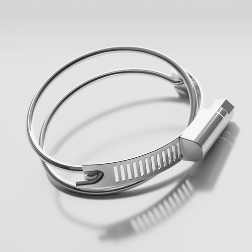Collier de serrage en acier inoxydable - Master-Grip Double Wire Clamp, screw-fitting - Masterduct Brasil - à vis