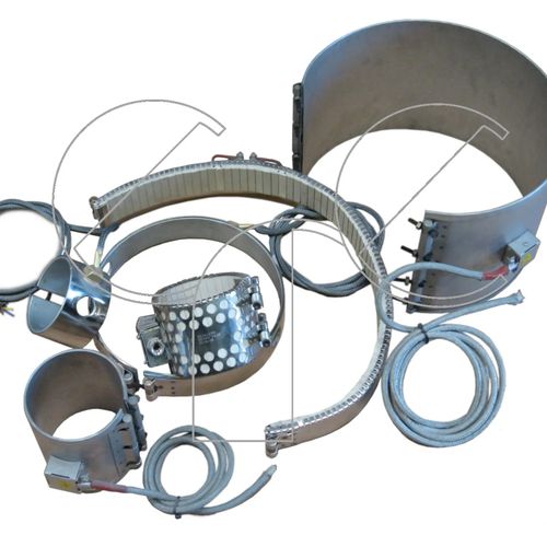 Collier chauffant électrique - CRC PROGETTI SRL - isolé / standard / résistant à la corrosion