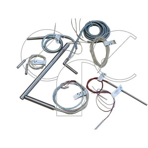 Cartouche chauffante en acier inoxydable - CRC PROGETTI SRL - en céramique / tubulaire / haute température