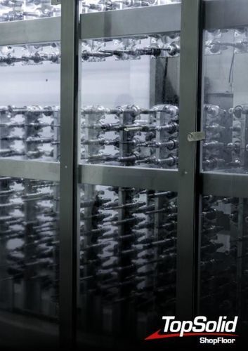 Logiciel de gestion d'ateliers - TopSolid'ShopFloor - TOPSOLID SAS - pour la gestion des outillages / industriel / 3D