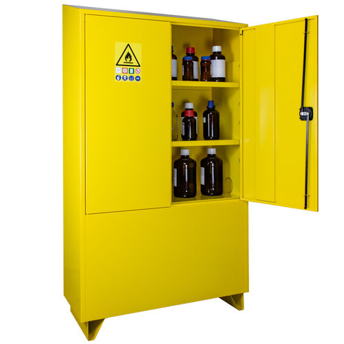 Armoire de stockage - AMS200 - ALL SAFETY - de sécurité / au sol / à portes battantes