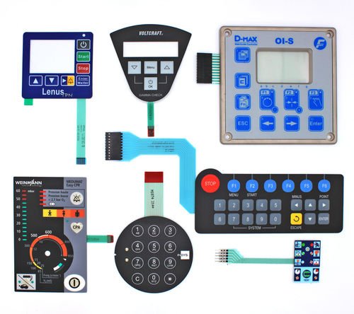 Clavier numérique à membrane - Elektrosil GmbH - compact / sur mesure / de contrôle