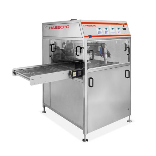Machine d'enrobage de chocolat - LUXOR - Hasborg - en acier inoxydable