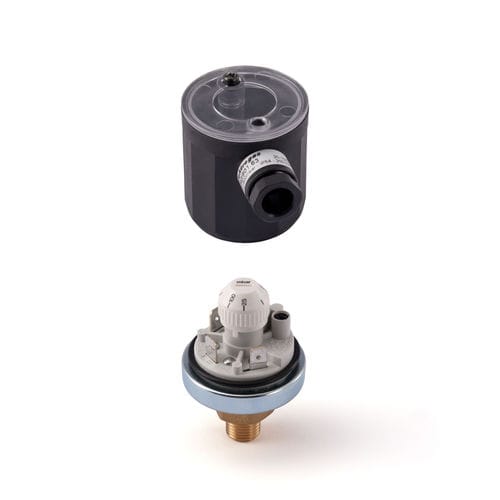Pressostat mécanique - PSG - Elettromeccanica Delta S.p.A. - différentiel / fileté / pour gaz