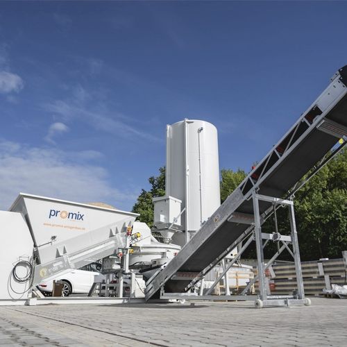 Centrale à béton mobile - promix-1000 - promix Anlagenbau GmbH & Co. KG - compacte / automatique