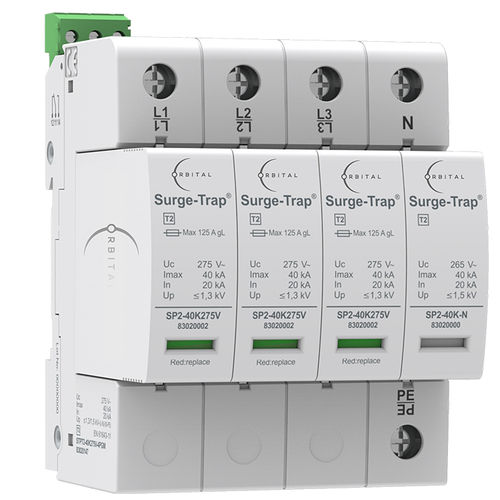 Parafoudre classe I - OSPD-3A - Orbital Lightning Protection Technologies - classe CEI 2 / classe CEI 3 / 4 pôles