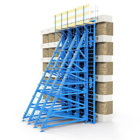 Système de coffrage de façade - Frameset - URTIM - pour le béton