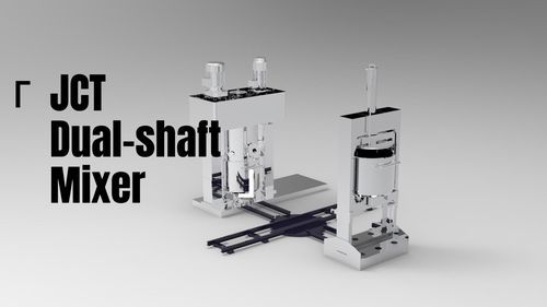 Mélangeur à palettes - Dual Shaft Mixer - foshan jct machinery ltd - pour produits à haute viscosité / pour l'industrie cosmétique / pour l'industrie agroalimentaire
