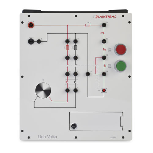 Panneau de démonstration d'installation électrique - UV-112 - Diametral a.s.