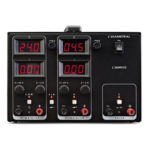 Alimentation électrique de table - L240R51D - Diametral a.s. - DC / ajustable / à découpage