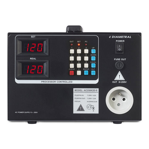 Alimentation électrique de table - AC250K2D-S - Diametral a.s. - AC/AC / stabilisée / de laboratoire