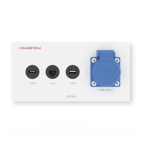 Panneau de distribution DC - ZSF-06 - Diametral a.s. - AC / HDMI / USB