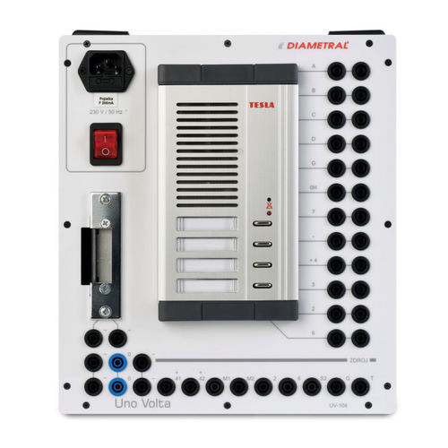 Panneau de démonstration d'installation électrique - UV-104 - Diametral a.s.