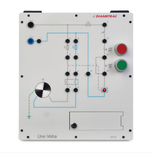 Panneau de démonstration d'installation électrique - UV-111  - Diametral a.s.