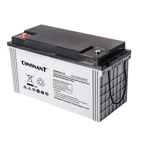 Batterie VRLA - AGM Series - Shenzhen Consnant Technology Co., Ltd. - de bloc / 12 V / pour onduleur