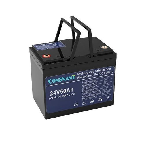 Batterie LiFePO4 - LFP2450 - Shenzhen Consnant Technology Co., Ltd. - rectangulaire / 24 V / pour onduleur