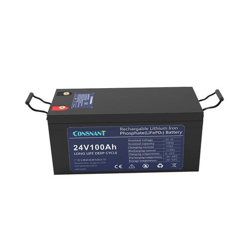 Batterie LiFePO4 - LFP24100-A - Shenzhen Consnant Technology Co., Ltd. - rectangulaire / 24 V / pour onduleur