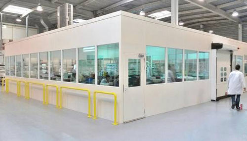 Cloison pour salle blanche - AMGE INDUSTRIE - modulable